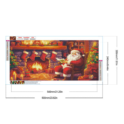 Santa Claus - Full Round Drill Diamond Painting 60*30CM