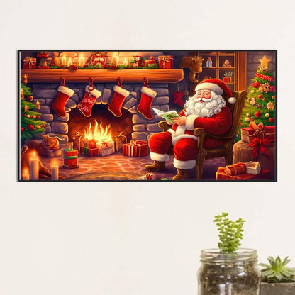 Santa Claus - Full Round Drill Diamond Painting 60*30CM