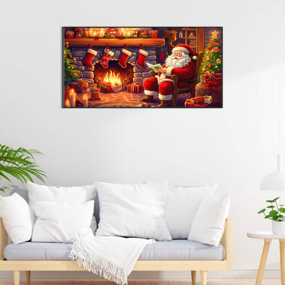 Santa Claus - Full Round Drill Diamond Painting 60*30CM