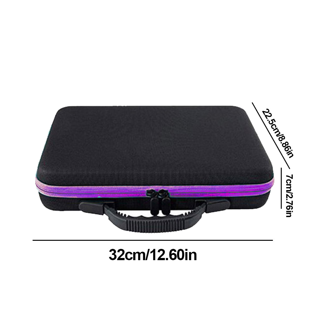 Diamond Painting Storage Containers Diamond Art Storage Case 32x22.5x7cm(Purple)