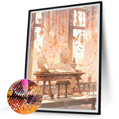 Piano¡¤Rhythm - Full Round Drill Diamond Painting 30*40CM