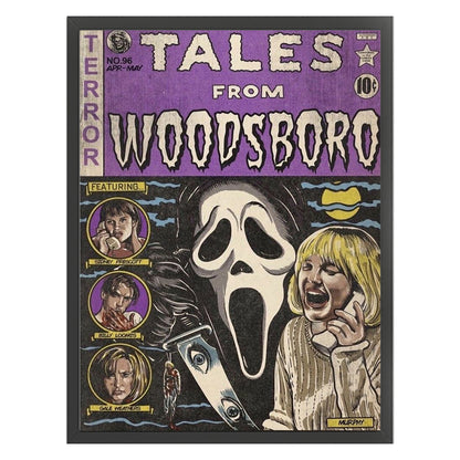 Horror Story - 11CT Stamped Cross Stitch 40*53CM
