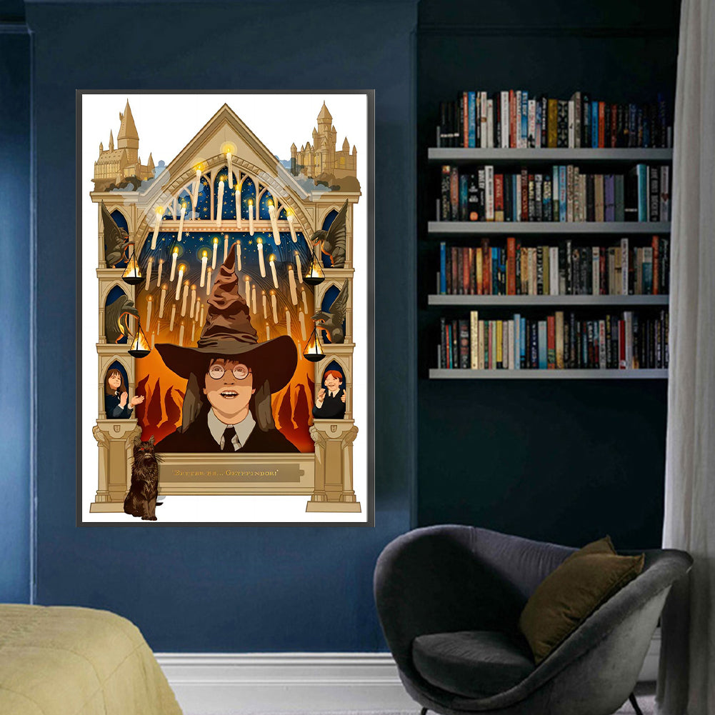 Harry Potter - 11CT Stamped Cross Stitch 50*75CM