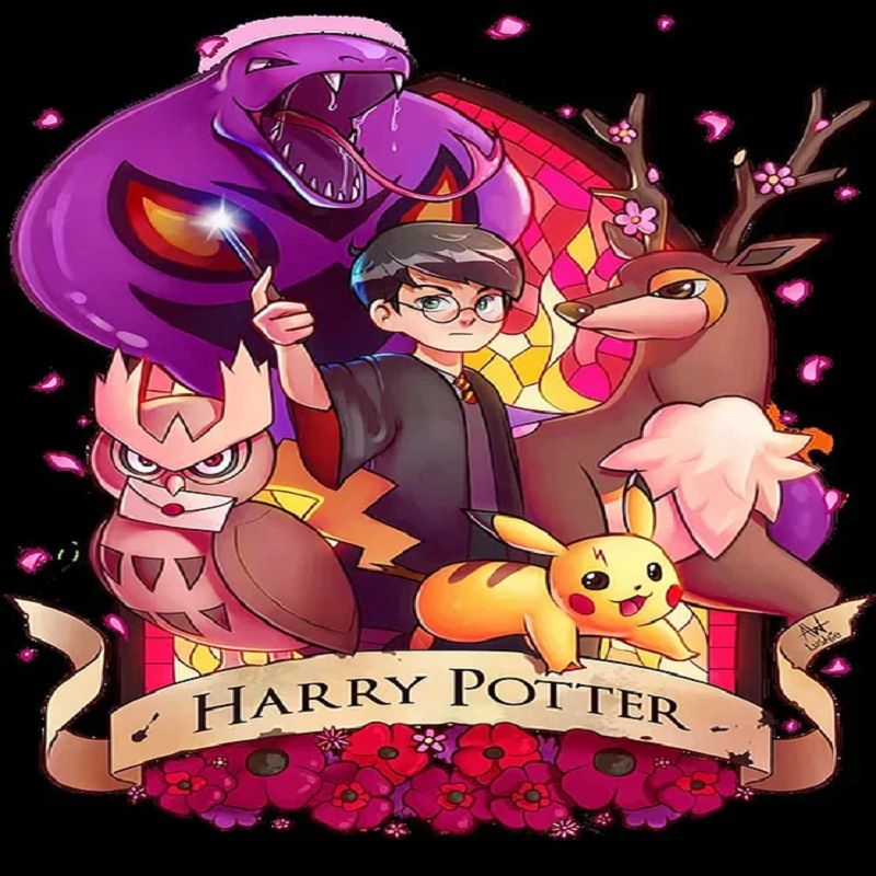 Harry Potter Owl Elk - 11CT Stamped Cross Stitch 50*65CM