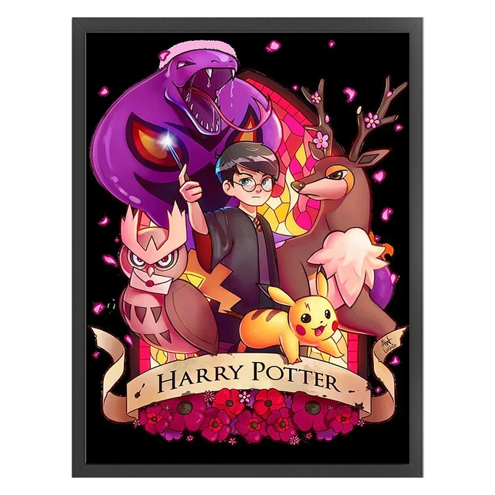 Harry Potter Owl Elk - 11CT Stamped Cross Stitch 50*65CM