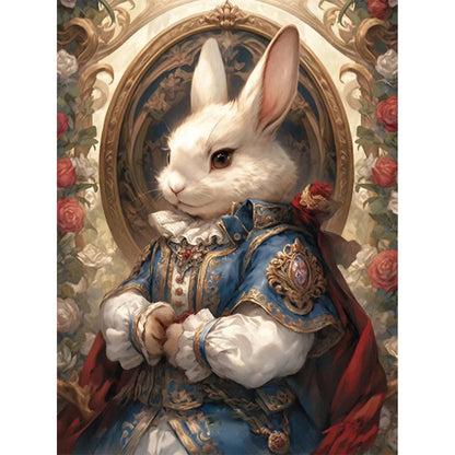 Alice Rabbit - 11CT Stamped Cross Stitch 50*65CM