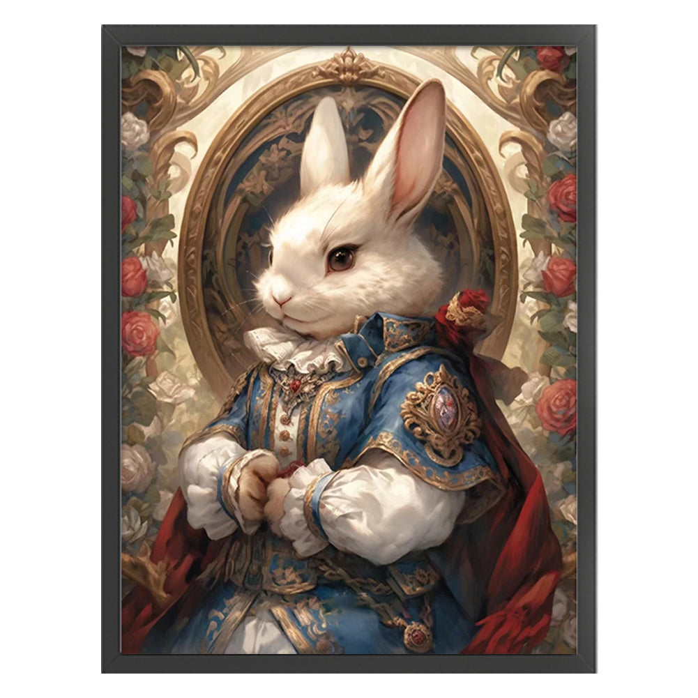 Alice Rabbit - 11CT Stamped Cross Stitch 50*65CM