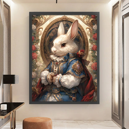 Alice Rabbit - 11CT Stamped Cross Stitch 50*65CM