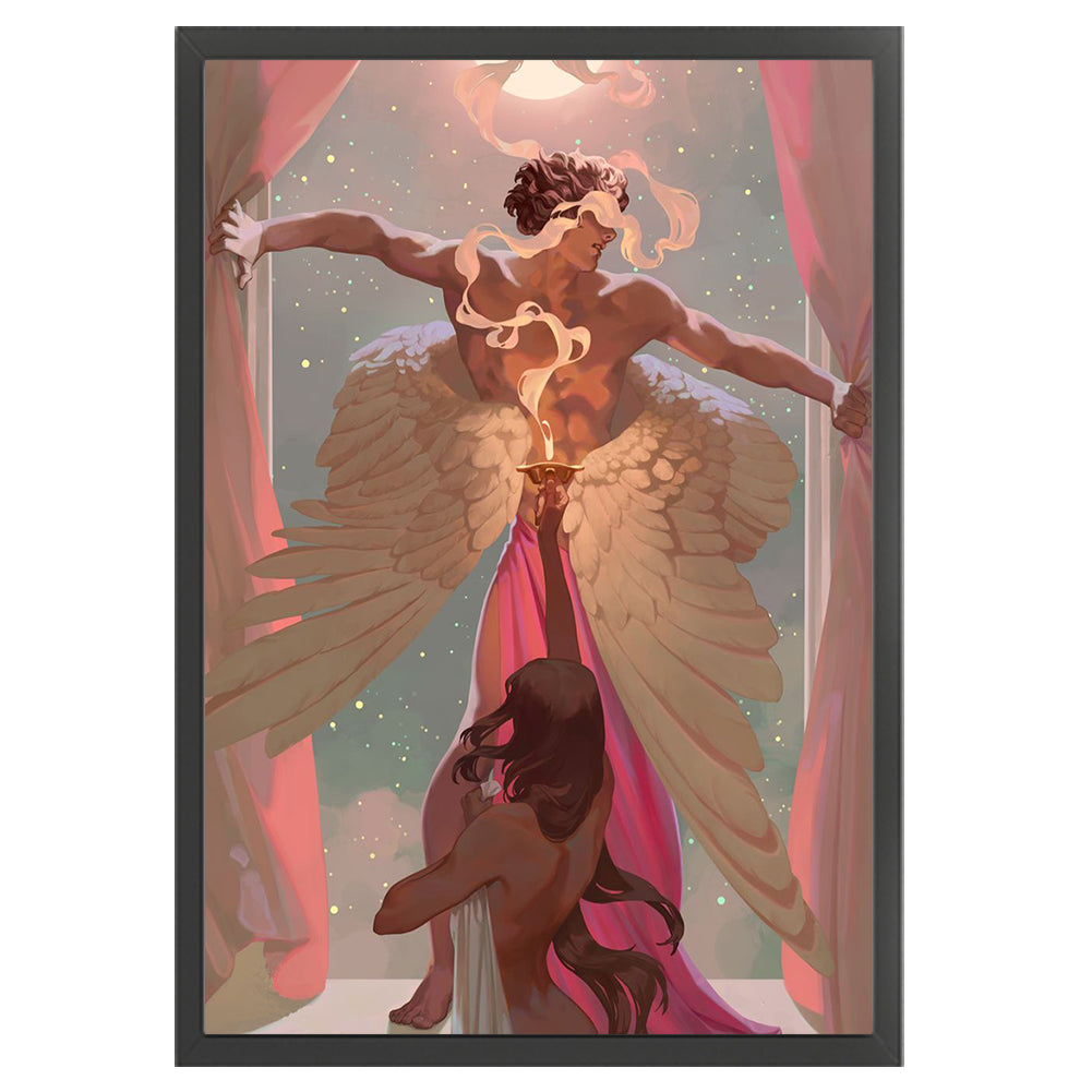 Greek Mythology - Psyche And Cupid - 11CT Stamped Cross Stitch 50*70CM