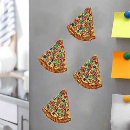 Diamond Painting Magnets Refrigerator for Adults Kid Office Car Fridge(Pizzeria)