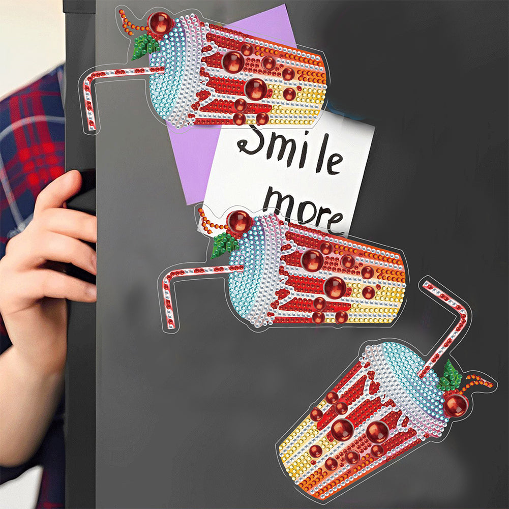 Diamond Painting Magnets Refrigerator for Adults Kids Office Car Fridge (Soda 2)