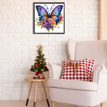 Butterfly - Special Shaped Drill Diamond Painting 30*30CM