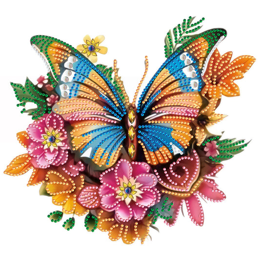 Butterfly - Special Shaped Drill Diamond Painting 30*30CM