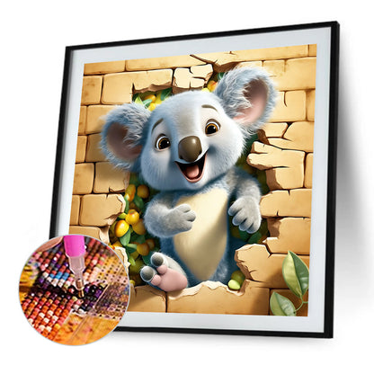 Animals That Break The Wall - Full Square Drill Diamond Painting 30*30CM