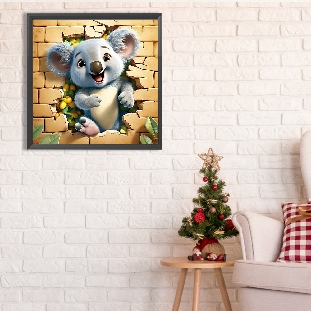 Animals That Break The Wall - Full Square Drill Diamond Painting 30*30CM