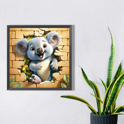 Animals That Break The Wall - Full Square Drill Diamond Painting 30*30CM