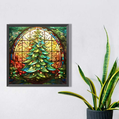 Christmas Tree - Full Square Drill Diamond Painting 40*40CM