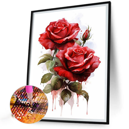 Bouquet - Full Square Drill Diamond Painting 30*40CM