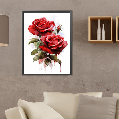 Bouquet - Full Square Drill Diamond Painting 30*40CM