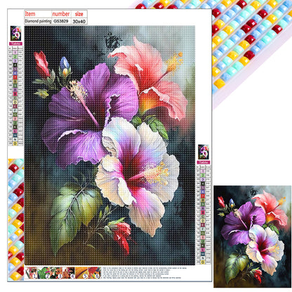 Bouquet - Full Square Drill Diamond Painting 30*40CM