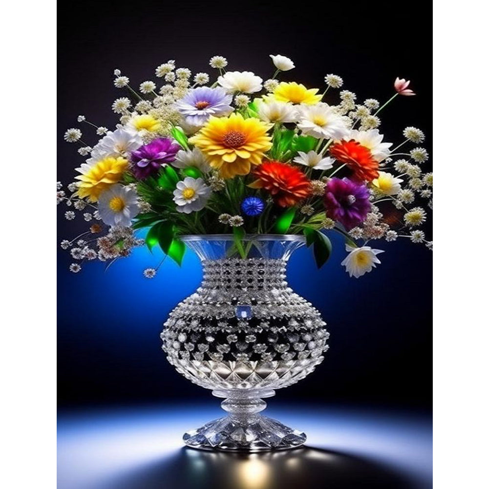 Bouquet - Full Square Drill Diamond Painting 30*40CM