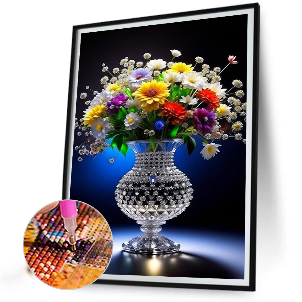 Bouquet - Full Square Drill Diamond Painting 30*40CM