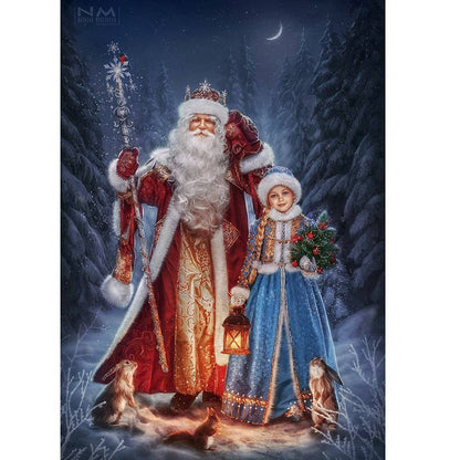 Santa Claus - Full Square Drill Diamond Painting 30*40CM