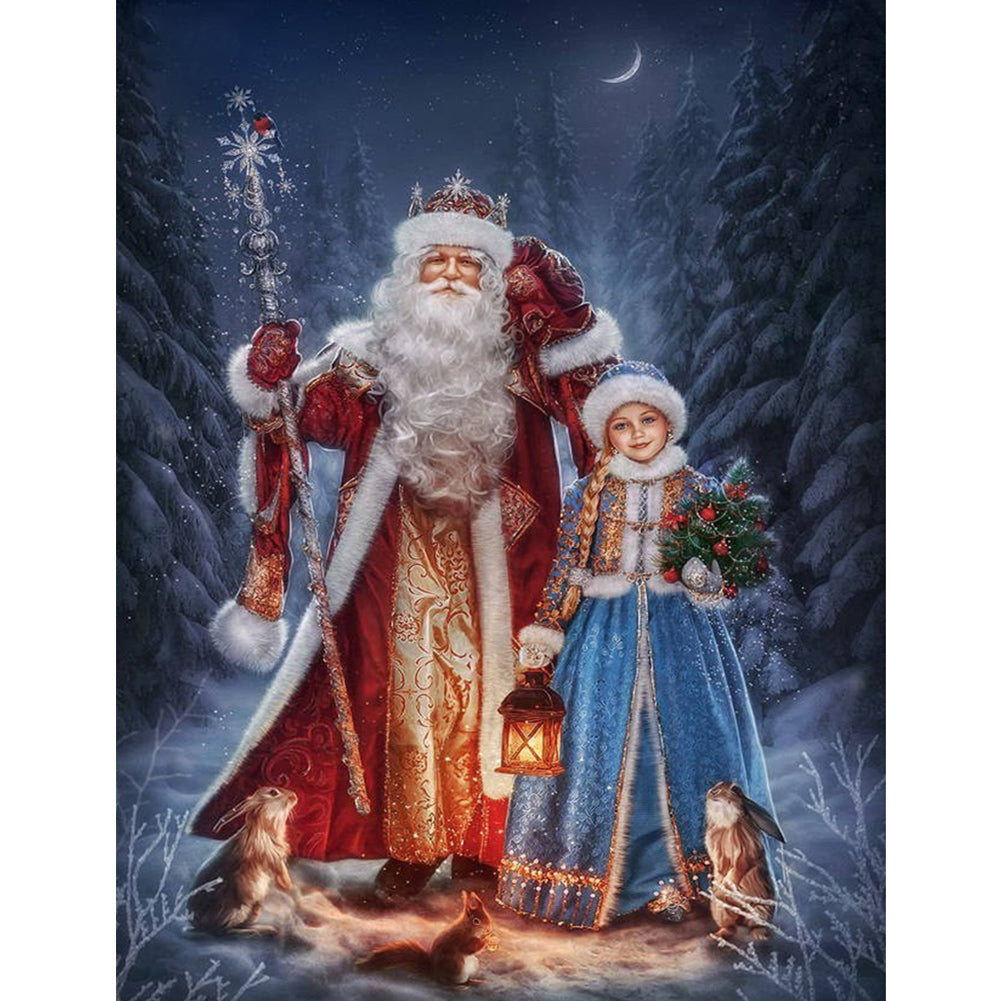 Santa Claus - Full Square Drill Diamond Painting 30*40CM