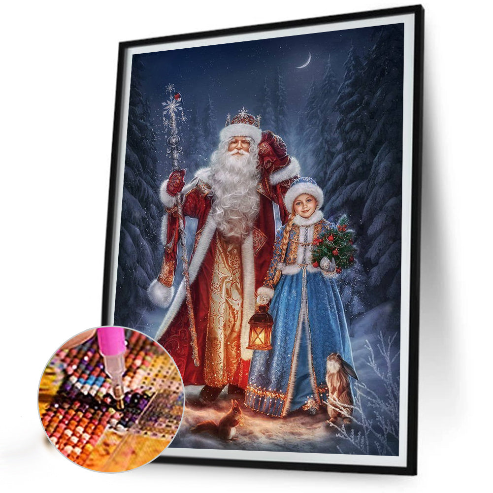 Santa Claus - Full Square Drill Diamond Painting 30*40CM