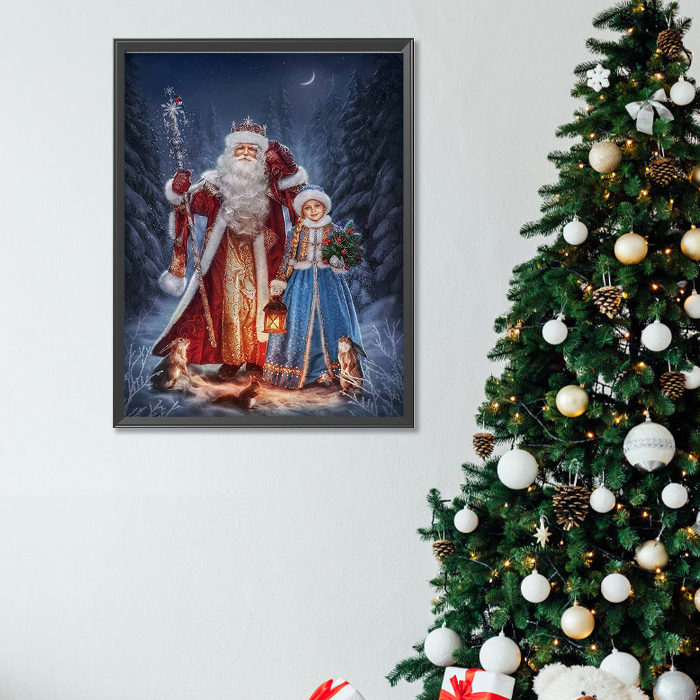 Santa Claus - Full Square Drill Diamond Painting 30*40CM