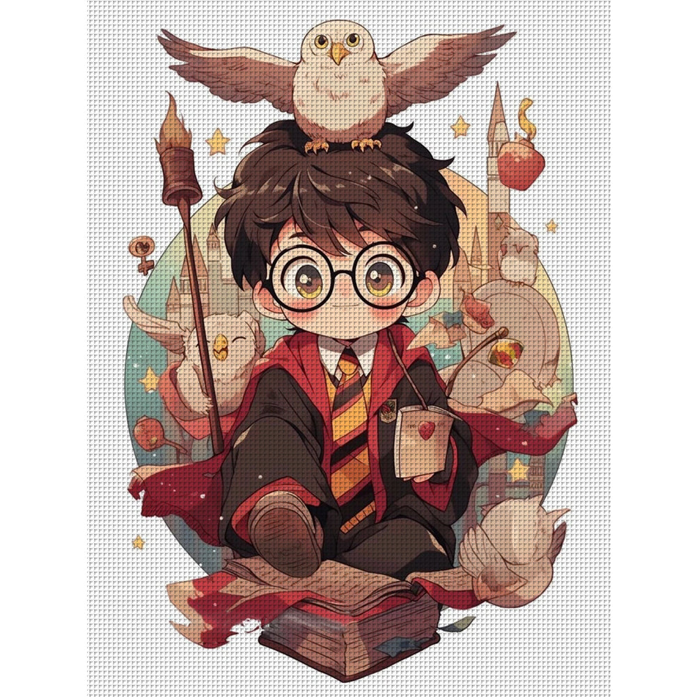 Harry Potter - 11CT Stamped Cross Stitch 40*56CM