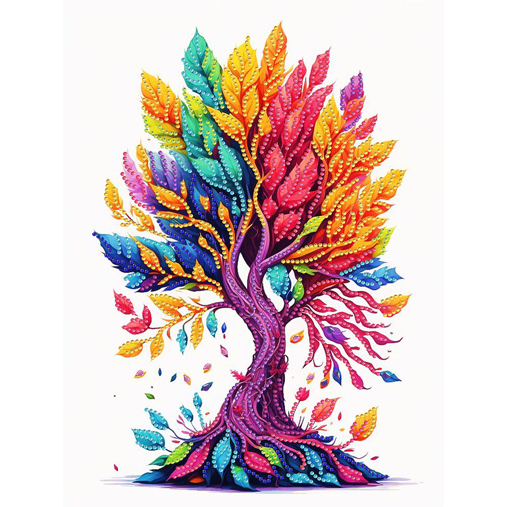 Money Tree - Special Shaped Drill Diamond Painting 30*40CM