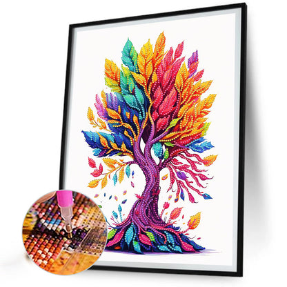 Money Tree - Special Shaped Drill Diamond Painting 30*40CM