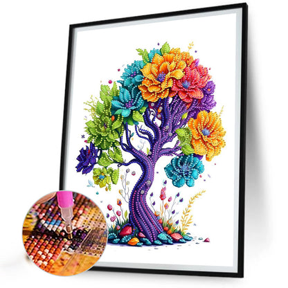 Money Tree - Special Shaped Drill Diamond Painting 30*40CM