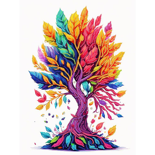 Money Tree - Special Shaped Drill Diamond Painting 30*40CM