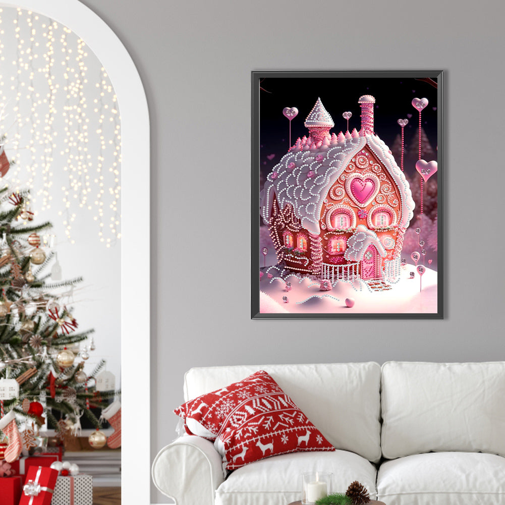 Candy House - Special Shaped Drill Diamond Painting 30*40CM