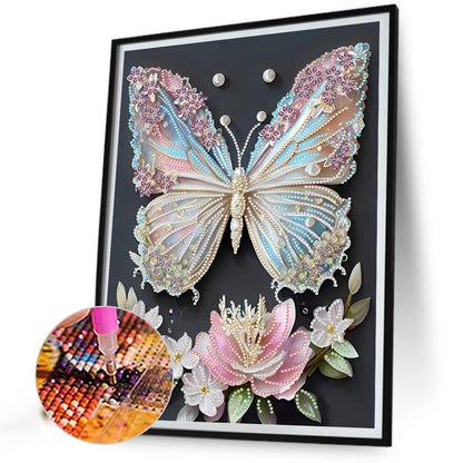 Butterfly - Special Shaped Drill Diamond Painting 30*40CM