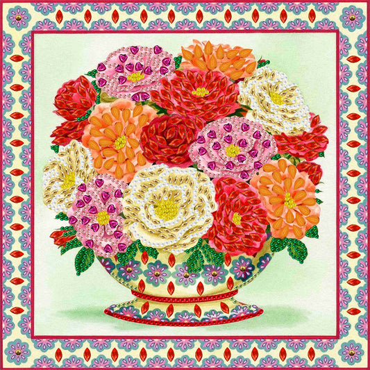 Bouquet - Special Shaped Drill Diamond Painting 30*30CM