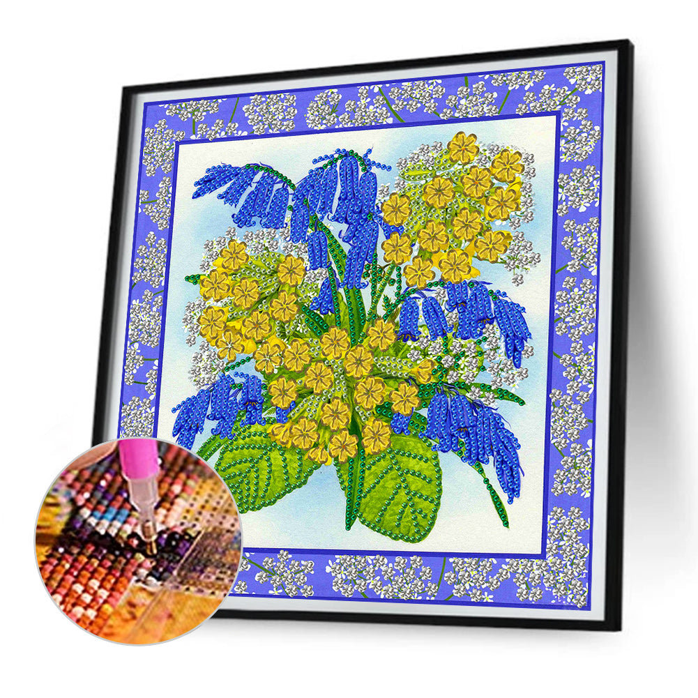 Bouquet - Special Shaped Drill Diamond Painting 30*30CM