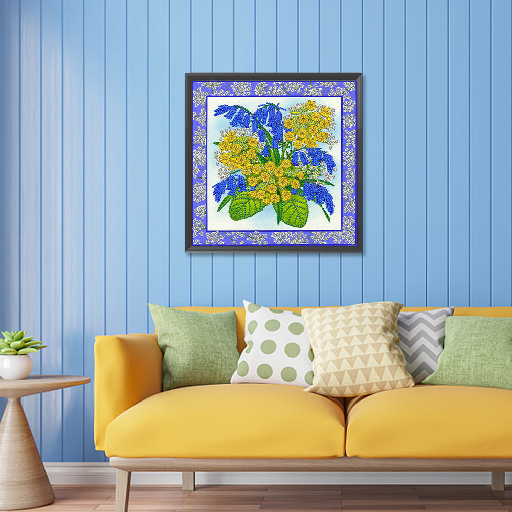 Bouquet - Special Shaped Drill Diamond Painting 30*30CM