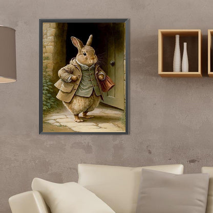 Rabbit - Full Square Drill Diamond Painting 40*30CM