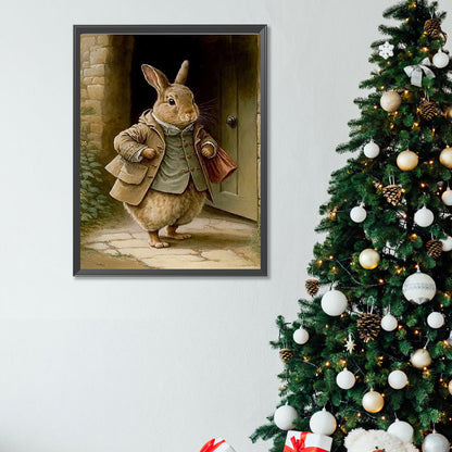 Rabbit - Full Square Drill Diamond Painting 40*30CM