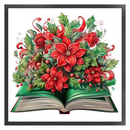 Christmas Magic Book - 11CT Stamped Cross Stitch 50*50CM