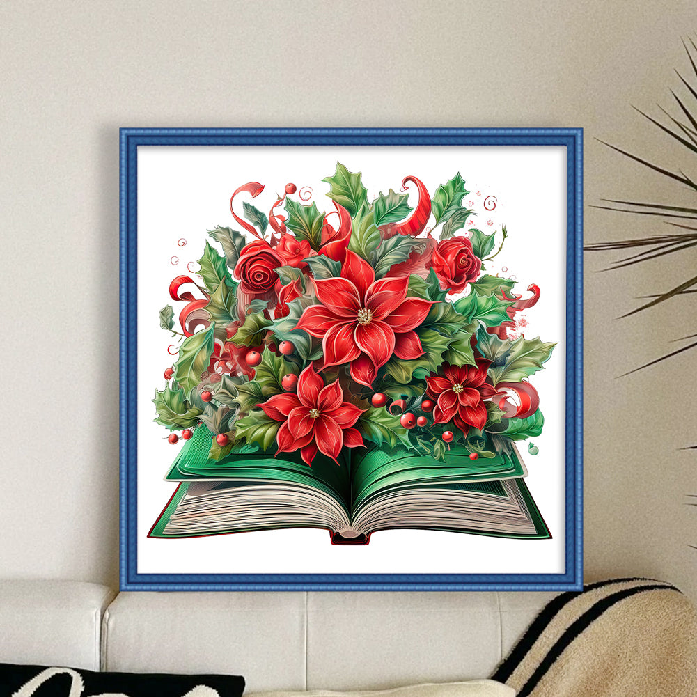 Christmas Magic Book - 11CT Stamped Cross Stitch 50*50CM