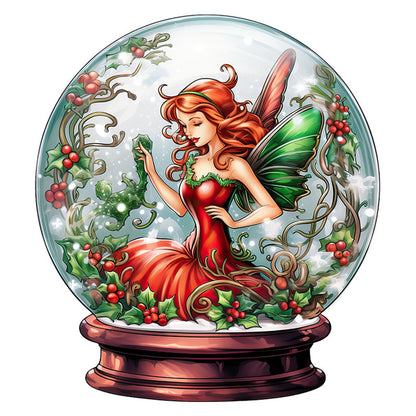 Christmas Fairy - 11CT Stamped Cross Stitch 50*50CM