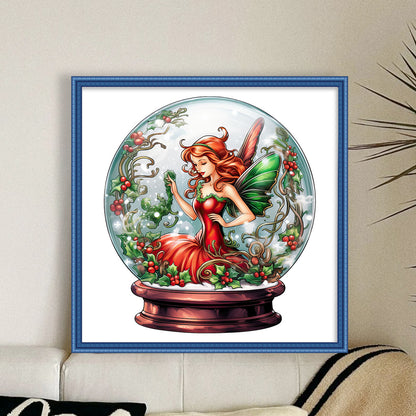 Christmas Fairy - 11CT Stamped Cross Stitch 50*50CM