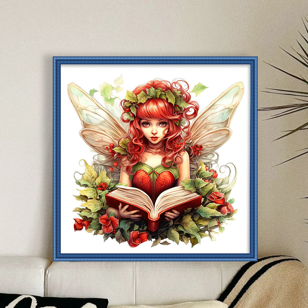 Christmas Fairy - 11CT Stamped Cross Stitch 50*50CM