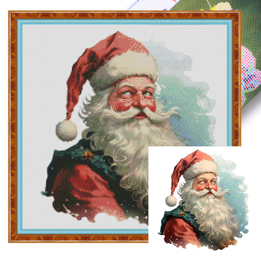 Santa Claus - 11CT Stamped Cross Stitch 50*50CM