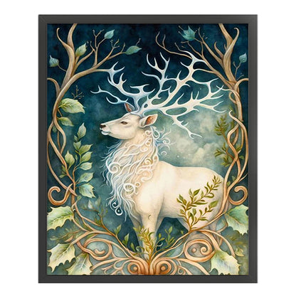 Elk - 11CT Stamped Cross Stitch 50*60CM
