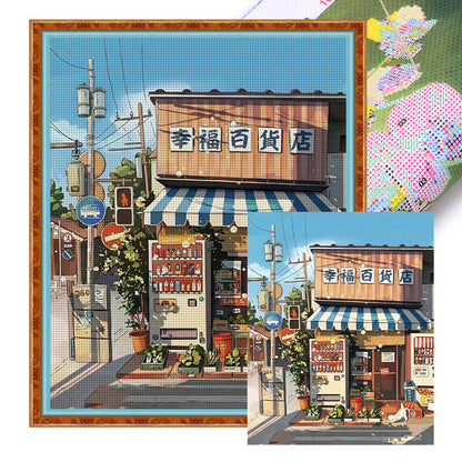 Japanese Style Store - 11CT Stamped Cross Stitch 50*60CM